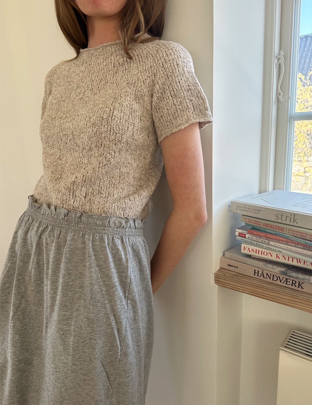 Plain Yoke Tee 19 knitting pattern (english) - leknit